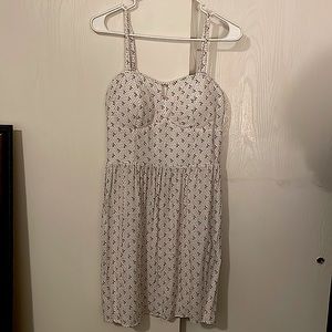 Size XL Brand AUW Cherry pattern Spring Dress
